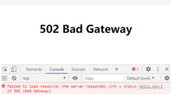 502badgateway是什么？怎么解決？